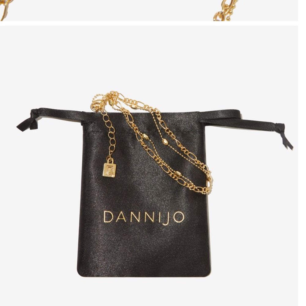 DANNIJO Double Gold Anklet